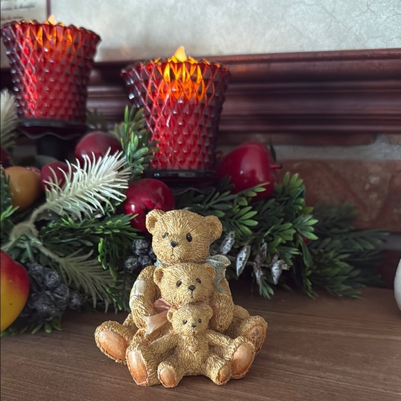 1991 Vintage Cherished Teddies Trio Collector - Picture 5 of 5